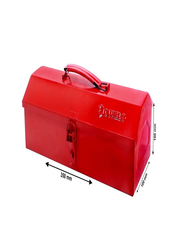 DURELO D33-16 Metal Tool Box (Red) - Image 2